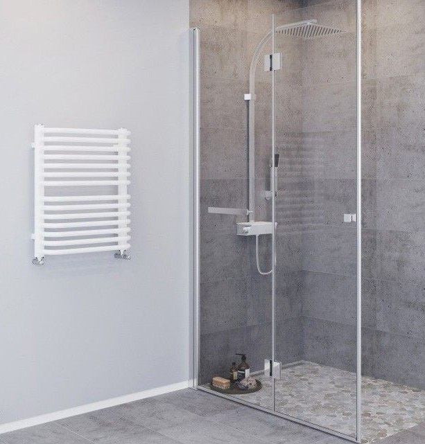 GRZEJNIK ŁAZIENKOWY BIAŁY LOYA 61X53 MAŁY